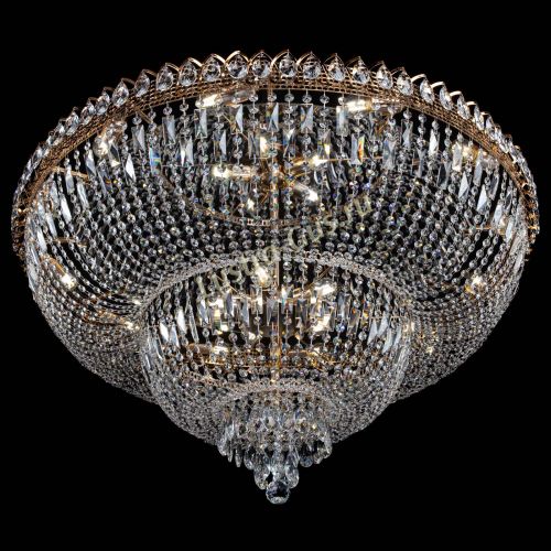 Люстра Хрустальный Каскад №17 с пластинками в Самаре Гусь Хрустальный