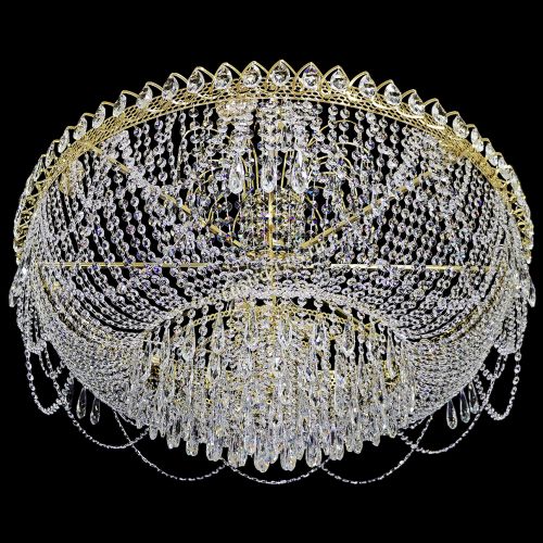 Люстра Хрустальный Каскад №12 Королевский в Самаре Гусь Хрустальный