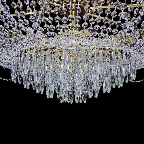 Люстра Хрустальный Каскад №12 Королевский в Самаре Гусь Хрустальный