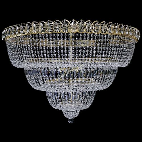 Люстра Хрустальный Каскад №17 3 яруса в Самаре Гусь Хрустальный