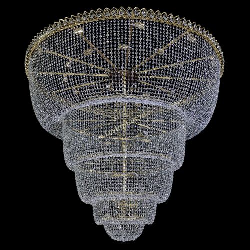 Люстра Хрустальный Каскад №48 5 ярусов в Самаре Гусь Хрустальный