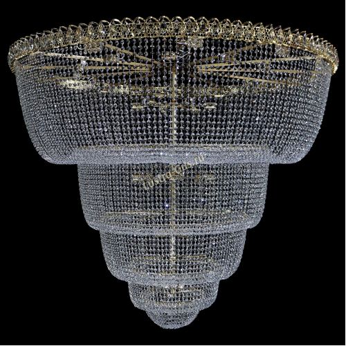 Люстра Хрустальный Каскад №48 5 ярусов в Самаре Гусь Хрустальный