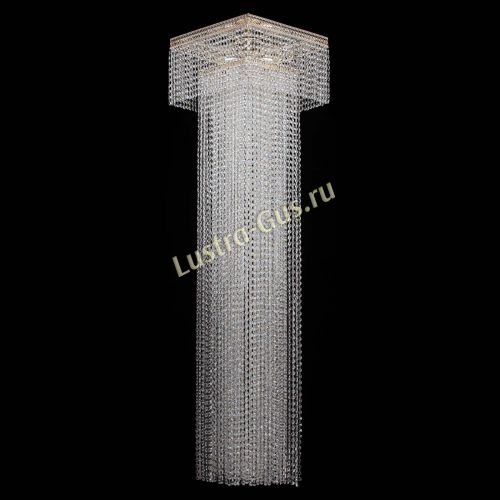 Люстра Колонна Квадрат Длинный в Самаре Гусь Хрустальный