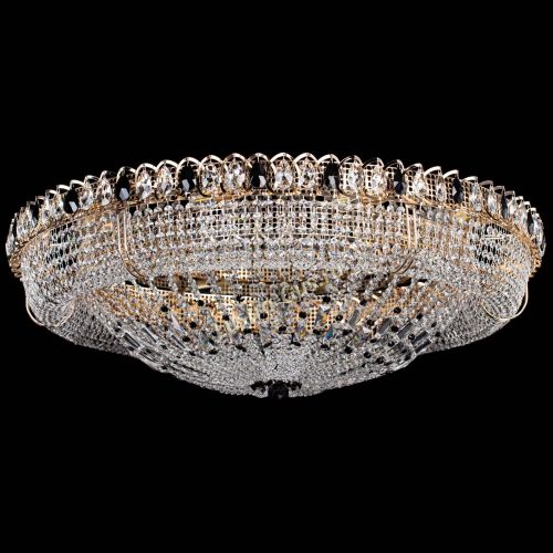 Люстра Кольцо Классика №12 черная в Самаре Гусь Хрустальный