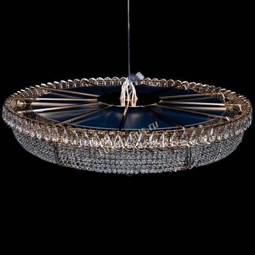 Люстра Кольцо Классика №12 красная в Самаре Гусь Хрустальный