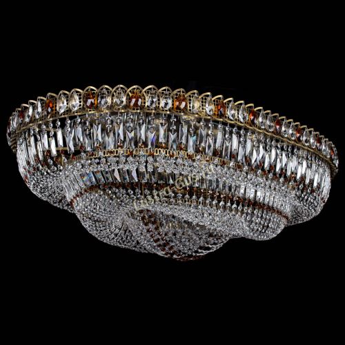 Люстра Кольцо Овал №17 под бронзу чайная в Самаре Гусь Хрустальный