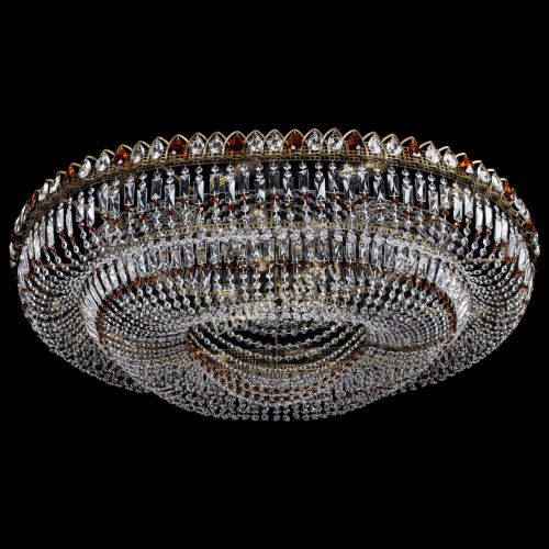 Люстра Кольцо Овал №17 под бронзу чайная в Самаре Гусь Хрустальный