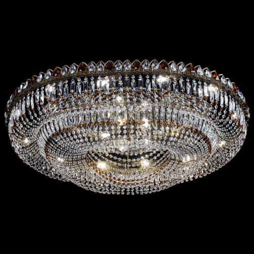 Люстра Кольцо Овал №17 под бронзу чайная в Самаре Гусь Хрустальный