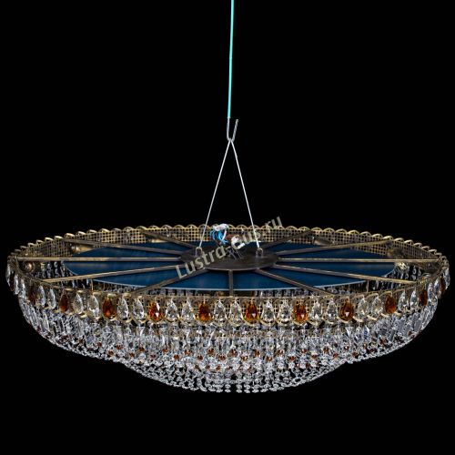 Люстра Кольцо Овал №17 под бронзу чайная в Самаре Гусь Хрустальный