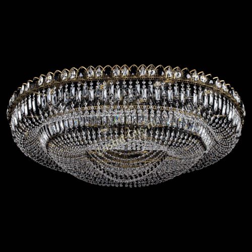 Люстра Кольцо Овал №17 под бронзу черная в Самаре Гусь Хрустальный