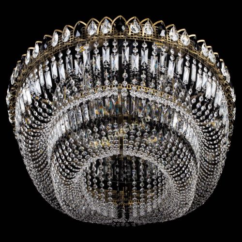 Люстра Кольцо Овал №17 под бронзу черная в Самаре Гусь Хрустальный