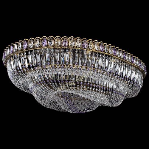 Люстра Кольцо Овал №17 под бронзу фиолетовая в Самаре Люстра Кольцо Овал №17 под бронзу фиолетовая в Самаре