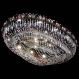 Люстра Кольцо Овал №17 под бронзу красная в Самаре