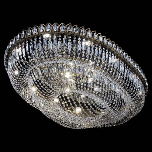 Люстра Кольцо Овал №17 под бронзу в Самаре Гусь Хрустальный