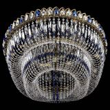 Люстра Кольцо Овал №17 под бронзу синяя в Самаре