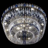 Люстра Кольцо Овал №17 под бронзу синяя в Самаре