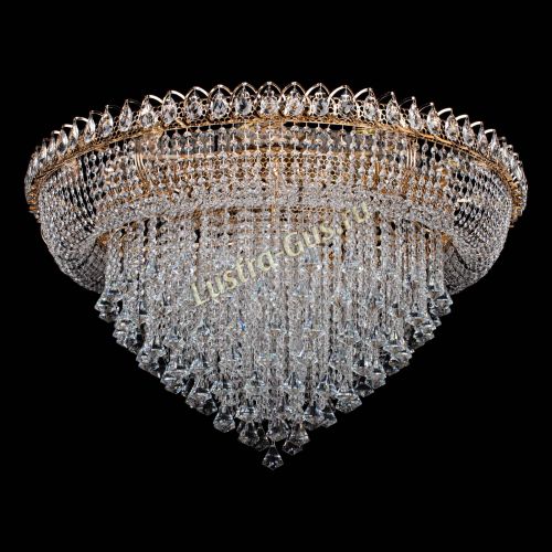 Люстра Кольцо Пирамида Конус 1000 мм в Самаре Гусь Хрустальный