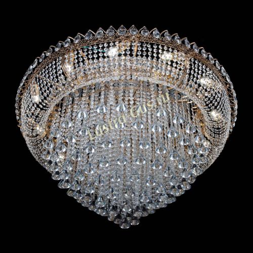 Люстра Кольцо Пирамида Конус 1000 мм в Самаре Гусь Хрустальный