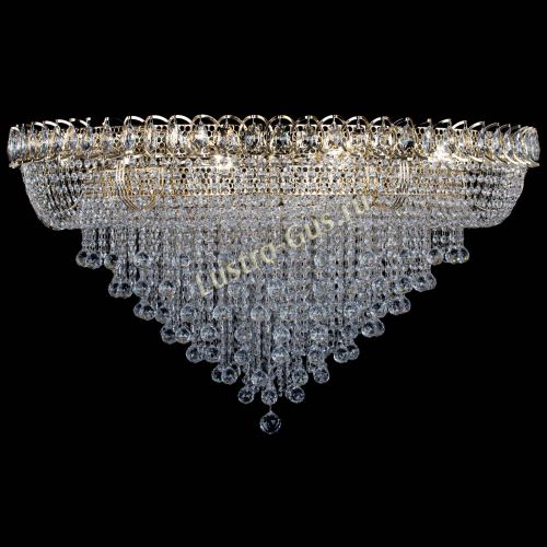 Люстра Кольцо Пирамида Шар 30 большая в Самаре Гусь Хрустальный