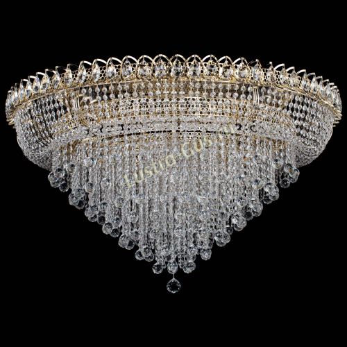 Люстра Кольцо Пирамида Шар 30 большая в Самаре Гусь Хрустальный