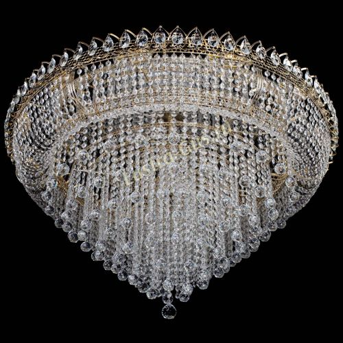 Люстра Кольцо Пирамида Шар 30 большая в Самаре Гусь Хрустальный