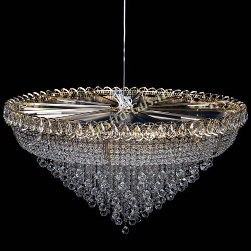 Люстра Кольцо Пирамида Шар 30 большая в Самаре Гусь Хрустальный