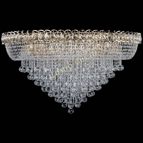 Люстра Кольцо Пирамида Шар 40 большая в Самаре Гусь Хрустальный