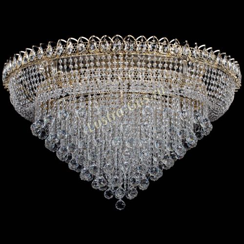 Люстра Кольцо Пирамида Шар 40 большая в Самаре Гусь Хрустальный