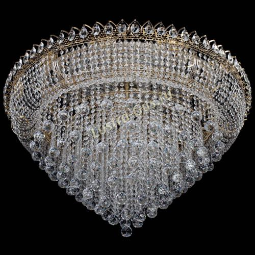 Люстра Кольцо Пирамида Шар 40 большая в Самаре Гусь Хрустальный