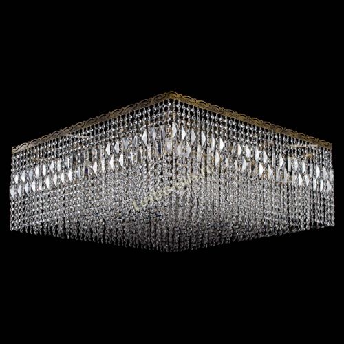 Люстра Квадрат 800 мм под бронзу в Самаре Гусь Хрустальный