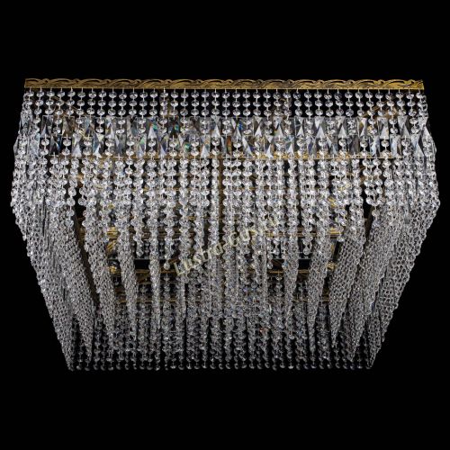 Люстра Квадрат 800 мм под бронзу в Самаре Гусь Хрустальный