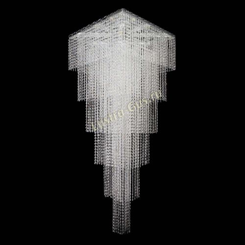 Люстра Квадрат Каскад №8 в Самаре Гусь Хрустальный