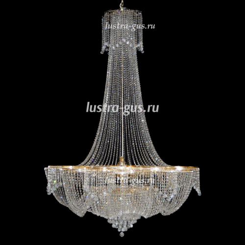 Люстра Лотос 36 ламп в Самаре Гусь Хрустальный