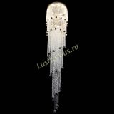 Люстра Милан каскад шар черный в Самаре