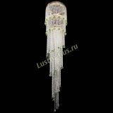 Люстра Милан каскад шар зеленый в Самаре