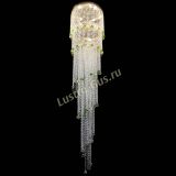 Люстра Милан каскад шар зеленый в Самаре