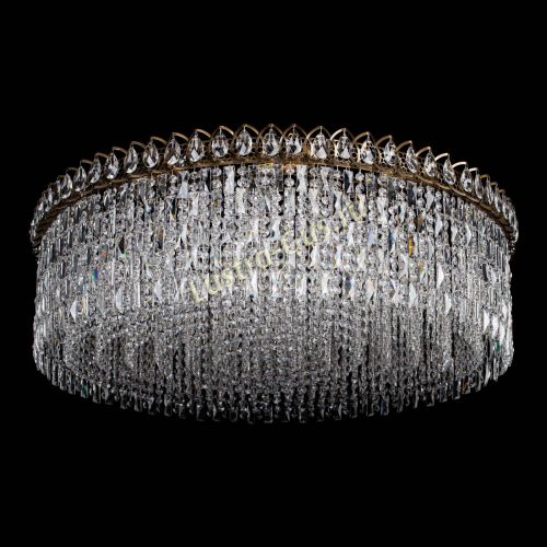 Люстра Октава большая №12 под бронзу в Самаре Гусь Хрустальный