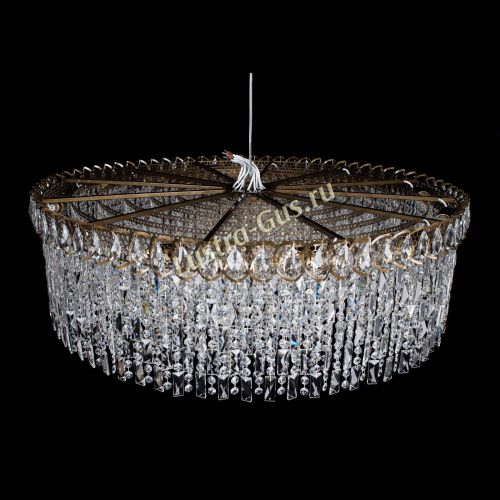 Люстра Октава большая №12 под бронзу в Самаре Гусь Хрустальный