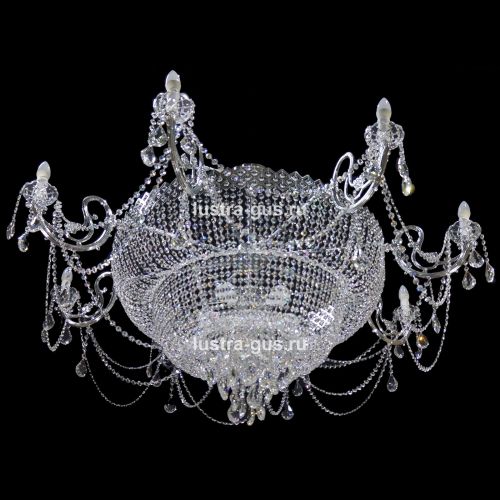 Люстра Сластёна со свечами в Самаре Гусь Хрустальный
