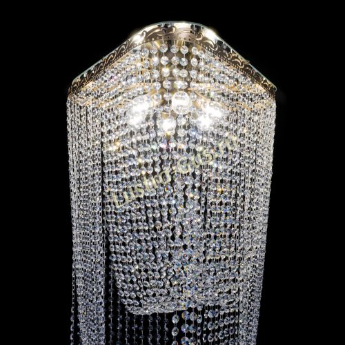 Люстра Прага каскад в Самаре Гусь Хрустальный