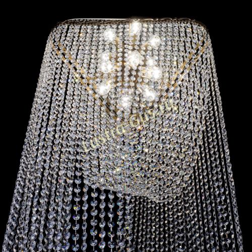 Люстра Прага каскад в Самаре Гусь Хрустальный