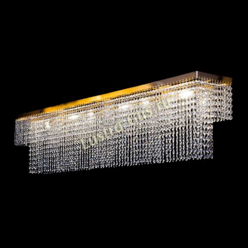 Люстра Прямоугольник Капель в Самаре Гусь Хрустальный