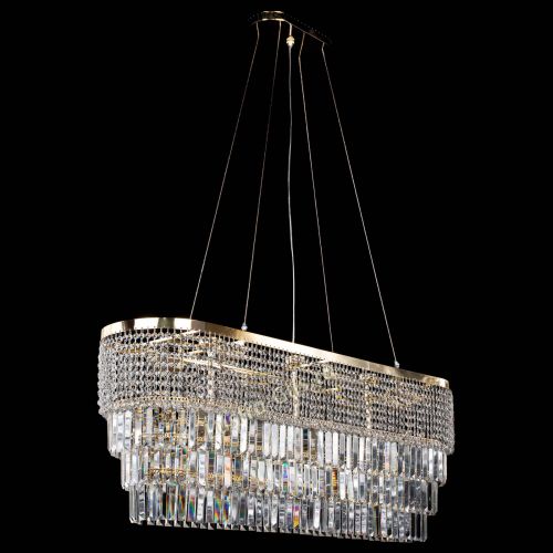 Люстра Прямоугольник Сигма №14 пластинка в Самаре Гусь Хрустальный