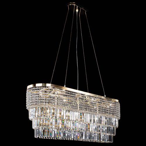 Люстра Прямоугольник Сигма №14 пластинка в Самаре Гусь Хрустальный