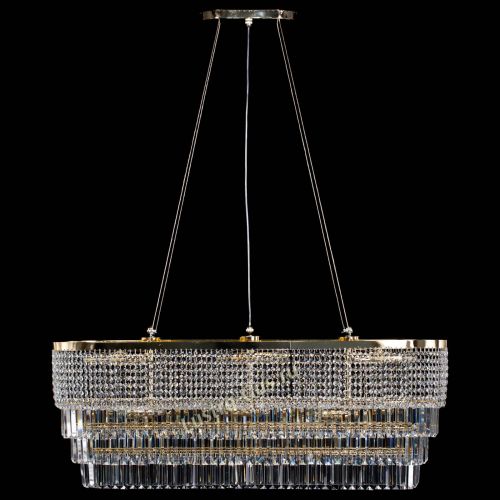 Люстра Прямоугольник Сигма №14 пластинка в Самаре Гусь Хрустальный