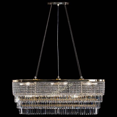 Люстра Прямоугольник Сигма №14 пластинка в Самаре Гусь Хрустальный