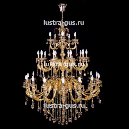 Люстра Венера золото № 30 в Самаре Гусь Хрустальный