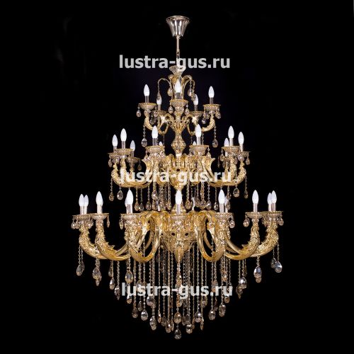 Люстра Венера золото № 30 в Самаре Гусь Хрустальный