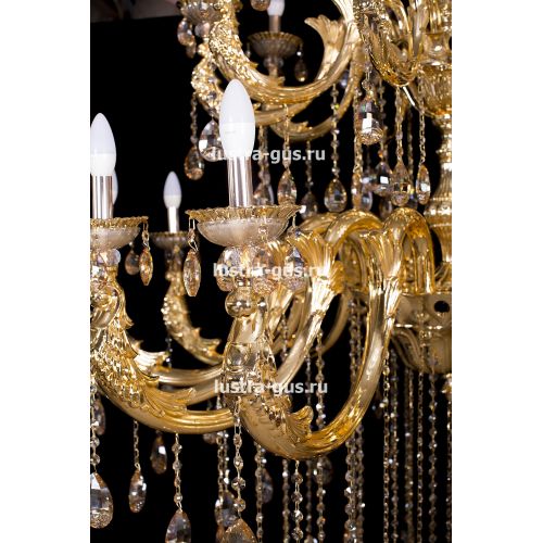 Люстра Венера золото № 30 в Самаре Гусь Хрустальный