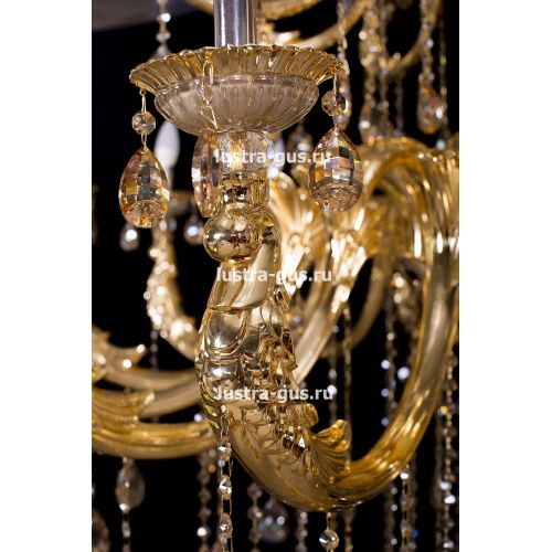 Люстра Венера золото № 30 в Самаре Гусь Хрустальный